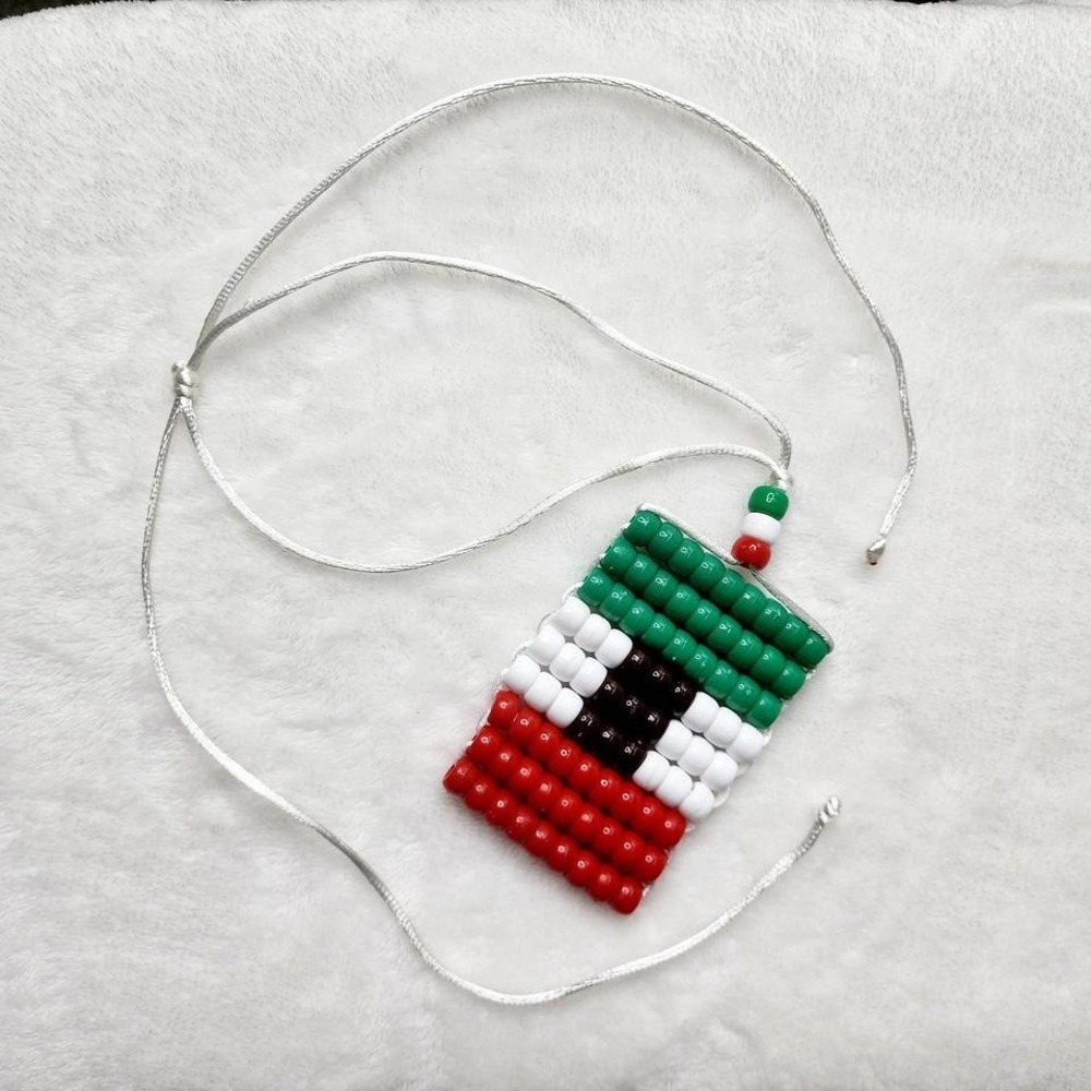 Mexico Flag Car  Mirror Danglers/Necklace‎ - Picture 2 of 2